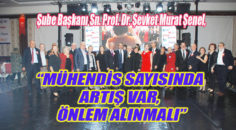 İnşaat Mühendisleri Odası Denizli Şubesi 65. Kuruluş yıl dönümünü kutladı.