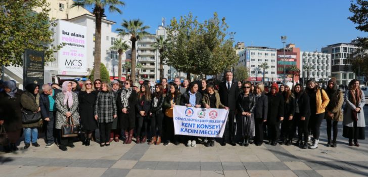 Büyükşehir Kadın Meclisi’nden Ata’ya minnet