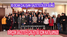 Ocak Çalışan Gazeteciler Günü;
