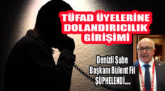 Başkan Bülent Fil, herhangi bir dernek üyeliği olan vatandaşlarımızı da uyaralım…