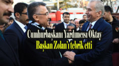 Cumhurbaşkanı Yardımcısı Oktay’dan Başkan Zolan’a ziyaret