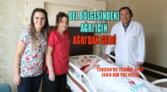 AĞRI’DAN GELDİ TEKDEN’İ TERCİH ETTİ