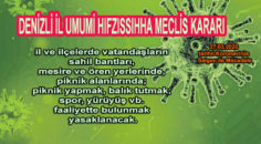 27.03.2020 tarihli Koronavirüs Salgını ile Mücadele