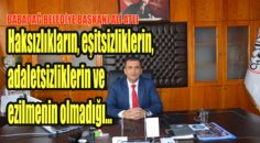 Babadağ Belediye Başkanı Ali Atlı’dan 1 Mayıs mesajı