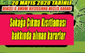 28 NOLU (COVID-19) DENİZLİ İL UMUMİ HIFZISSIHHA MECLİS KARARI