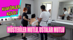 KUAFÖRLER MORAL OLDU