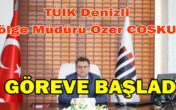 TÜİK DENİZLİ BÖLGE MÜDÜRÜ GÖREVE BAŞLADI