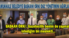 Pamukkale Belediyesi olarak her zaman basınımızın yanındayız