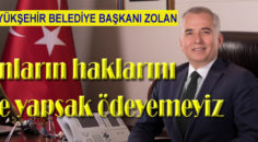 Başkan Osman Zolan’dan Babalar Günü mesajı
