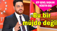 BAŞ; Doğalgaz keşfi müjde değil, bir itiraftır..