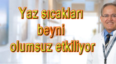 Prof. Dr. Yaşar Kütükçü yaz aylarında artış gösteren nörolojik hastalıklar hakkında bilgi verdi