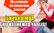 (12 EYLÜL DÜNYA İLK YARDIM GÜNÜ)