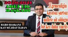 DENİZLİ BAROSU 2020–2021 ADLİ YIL AÇILIŞ AÇIKLAMASI