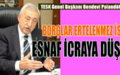 Palandöken ; “Esnafın rahat nefes alması sağlanmalıdır”