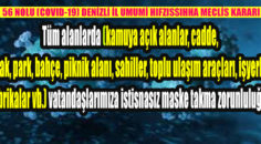 İçişleri Bakanlığının 08.09.2020 tarihli “Covid-19 Ek Tedbirler” konulu…