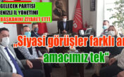 İL BAŞKANI AYKUT YILDIRIM; Hepimiz aynı gemide yer alıyoruz