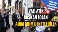 Vali Atik ve Başkan Zolan, tedbirlerin öneminden bahsetti