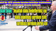 BÜYÜKŞEHİR’İN 144. GURUR YILI