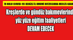 Çalışan anne ve babaların mağduriyet yaşamaması için