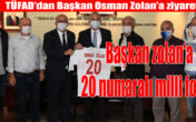 Başkan Zolan; Birlikte koşmaya devam edelim