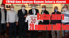 Başkan Zolan; Birlikte koşmaya devam edelim