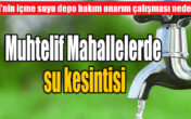 DESKİ UYARDI ÖNLEMİNİZİ ALIN