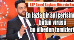 Baş,”Türkiye’nin tam kapanmayı sağlayacak imkânları var