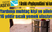 Bir paket tuz ile gelen teyzelerimiz var bizim