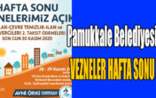 Vatandaşlar Cumartesi ve Pazar günleri 10.00-16.00 saatleri…