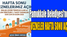 Vatandaşlar Cumartesi ve Pazar günleri 10.00-16.00 saatleri…
