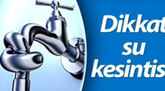 Muhtelif sokaklarda su kesintisi