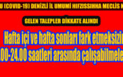 Saat 24.00’e kadar sipariş