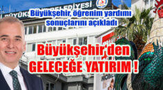 Büyükşehir’den öğrencilere 3,6 milyon TL destek