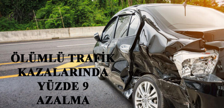 2020 yılı trafik istatistiklerinin birçok kategorisinde azalma görüldü.