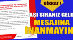 SAĞLIK BAKANLIĞI DOLANDIRICILARA KARŞI UYARDI