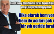 “2020 yılı hem dünya da hem de ülkemizde zor geçen bir yıl oldu