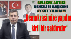 İL BAŞKANI YILDIRIM’DAN  ÖZDAĞ’A YAPILAN SALDIRIYA TEPKİ