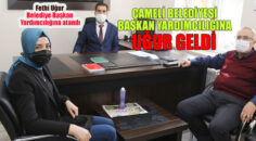 ÇAMELİ BELEDİYESİ BAŞKANLIĞINDA BAYRAK DEĞİŞİMİ
