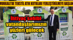 200 adet kutu halkın yoğun olarak bulunduğu noktalara yerleştirilecek