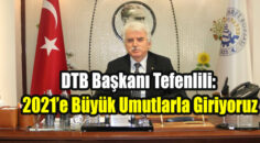 “Tüm vatandaşlarımızın yeni yılını tebrik ediyorum.”