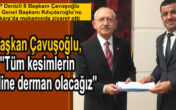 “Halkımızın taleplerini içeren raporlarımızı Genel Başkanımıza sunduk”