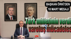 “Başta Gazi Mustafa Kemal Atatürk ve silah arkadaşları olmak üzere…”