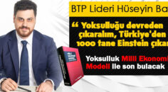 Hüseyin Baş Milli Ekonomi Modeli’ni işaret etti