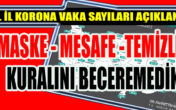 KISITLAMALAR ZARURİ HALE GELDİ