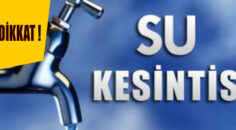 Bozkurt – Çambaşı Mahallesi’nde su kesintisi
