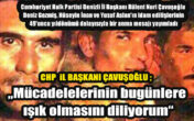 Bülent Nuri Çavuşoğlu, “Türkiye’de gençlik hareketinin en önemli önderlerinden…”