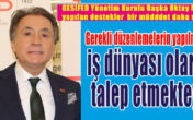 GESİFED BAŞKANI MERSİN DESTEKLER BİR MÜDDET DAHA DEVAM ETMELİ