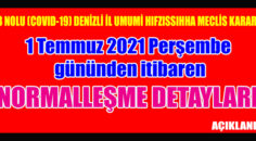 Salgının seyrinde nisbi düşüş yatay seyir normalleşme getiriyor