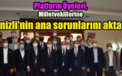 DENİZLİ’NİN SORUNLARI PLATFORMDA KONUŞULDU