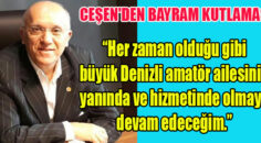 CEŞEN’DEN BAYRAM KUTLAMASI